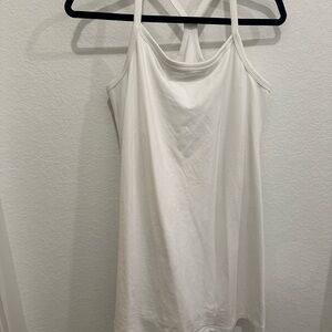 White Sleeveless Dress